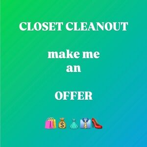 Closet Cleanout Offer
